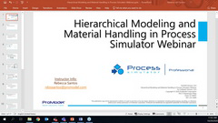 Process Simulator Refresher Course | Hierarchical Modeling and Material Handling