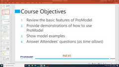 ProModel und MedModel Refresher Course | Lesser known, but very powerful Features